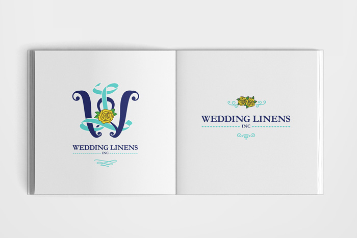 Wedding Linens Brand Design